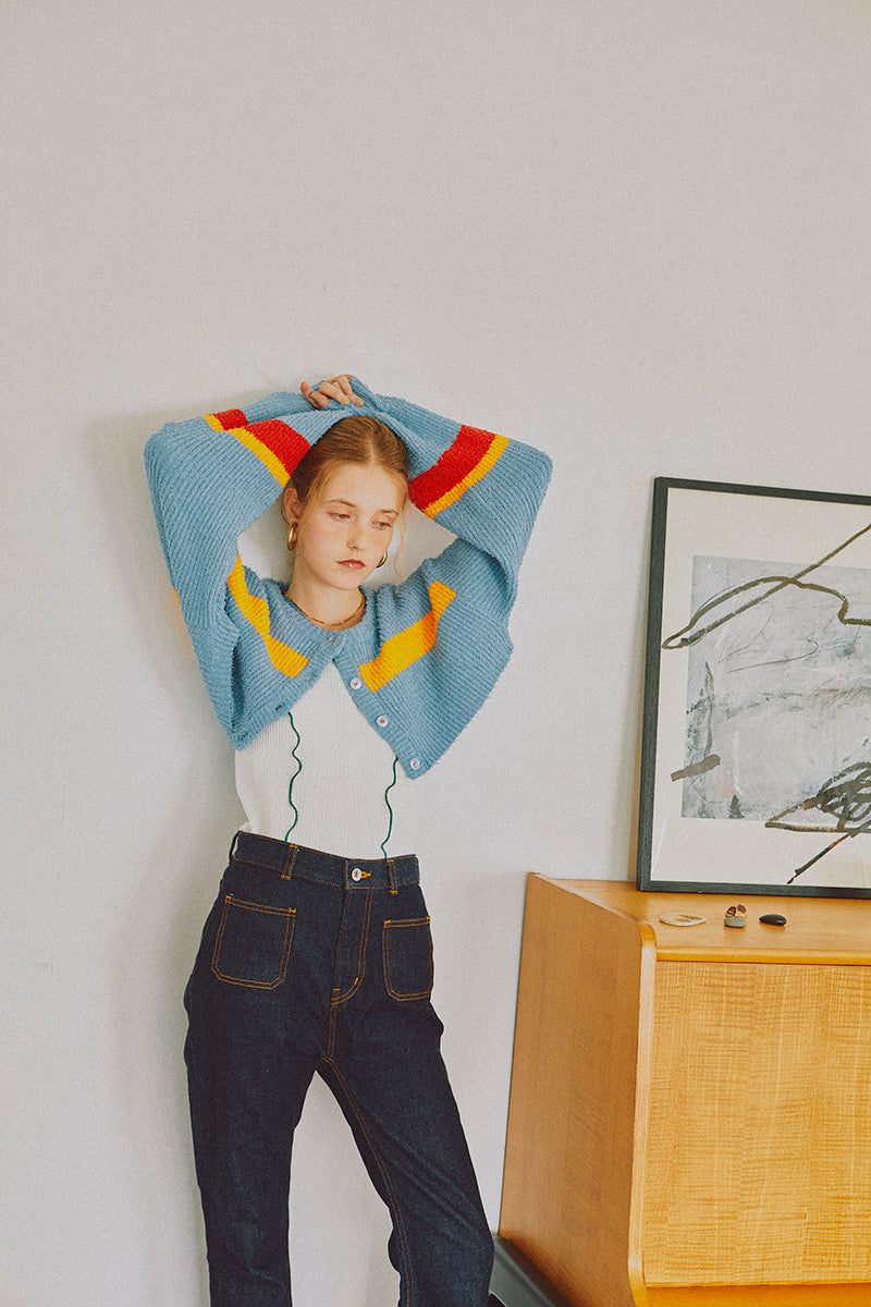 Always Super Short Cardigan