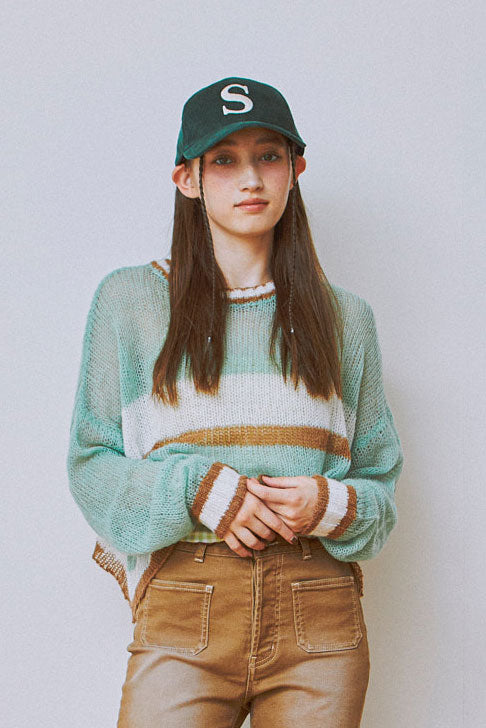 Playful Sheer Knit Top