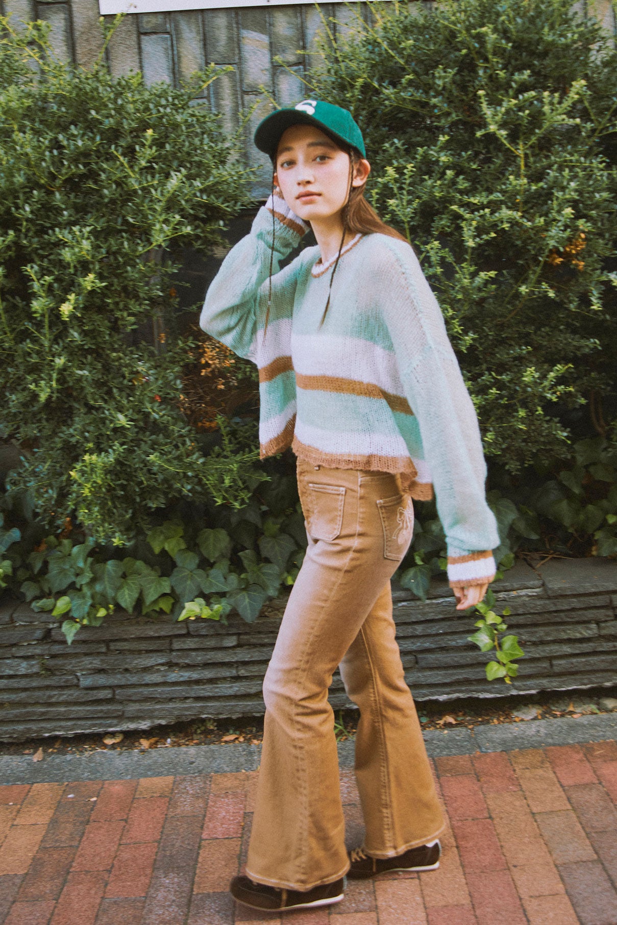 Playful Sheer Knit Top