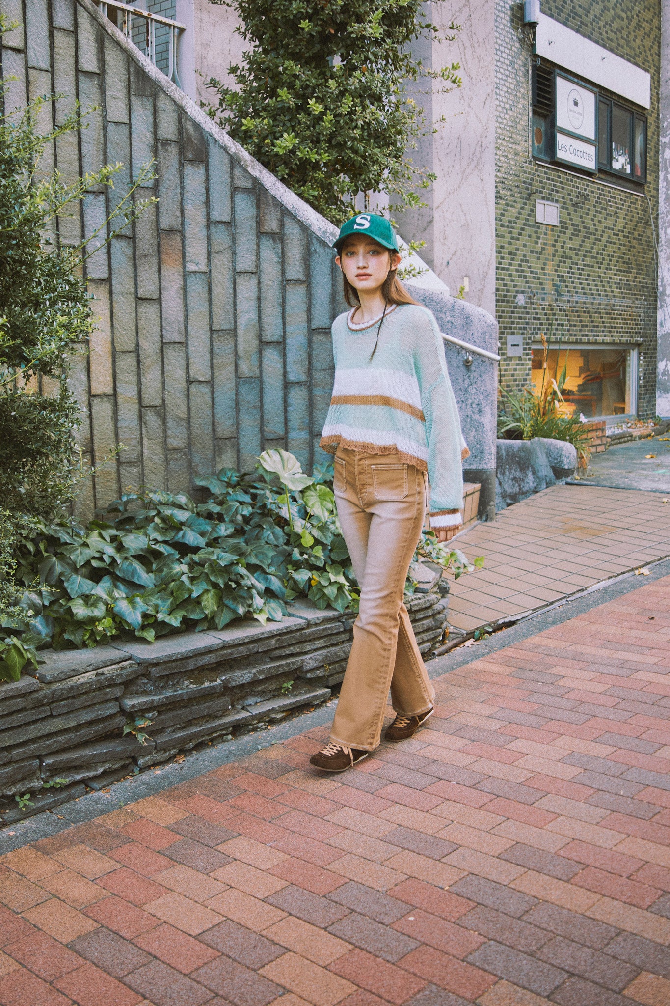 Playful Sheer Knit Top