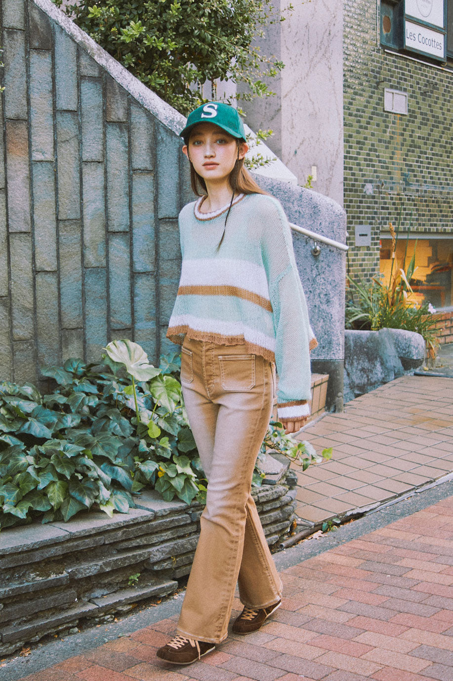 Playful Sheer Knit Top