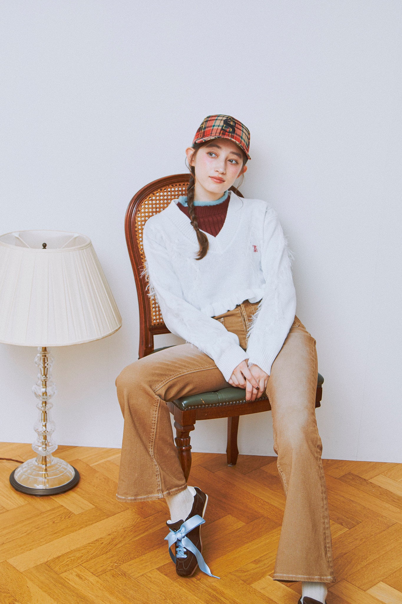 Shaggy Accent Rib Knit