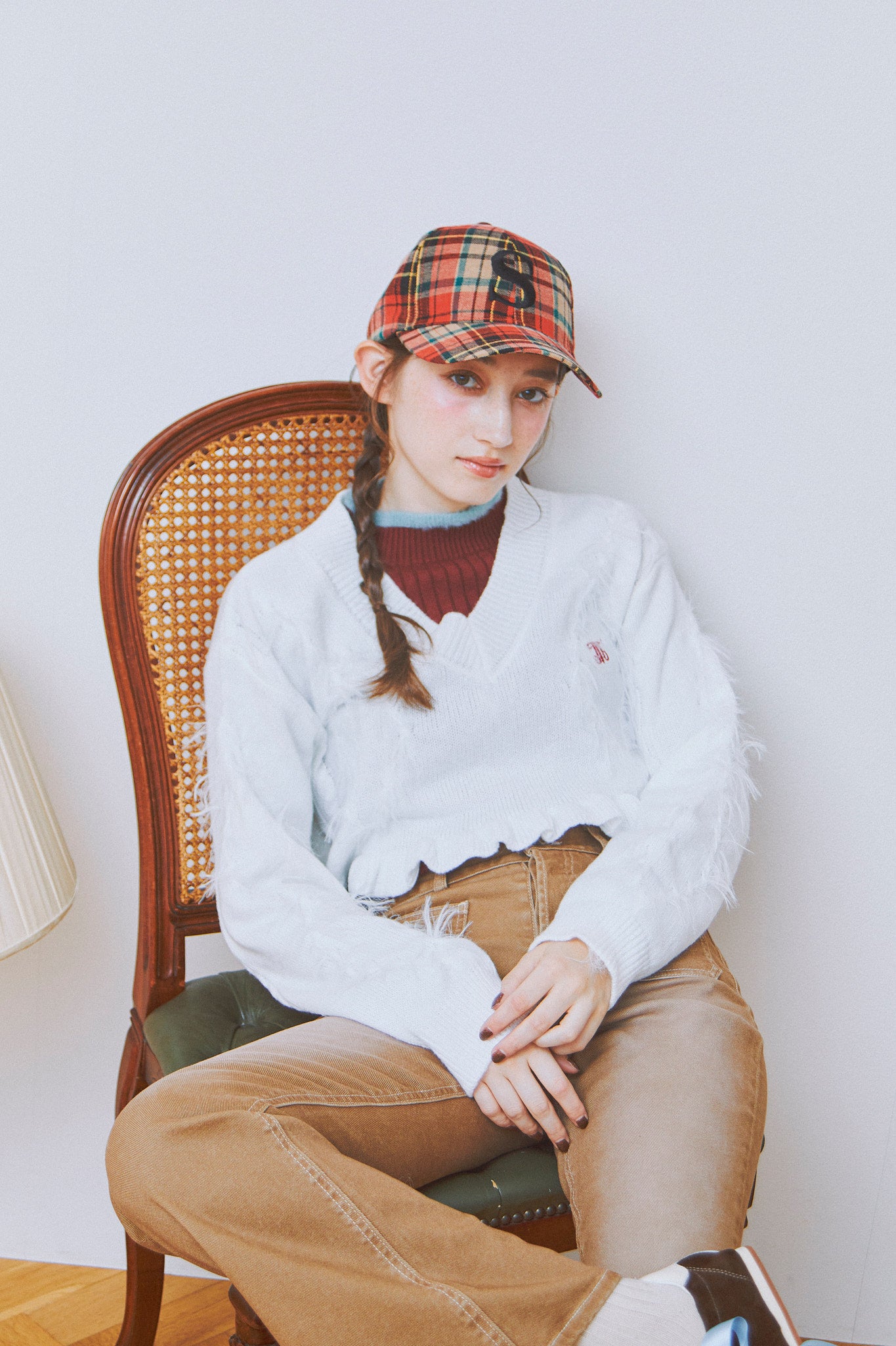 Shaggy Accent Rib Knit