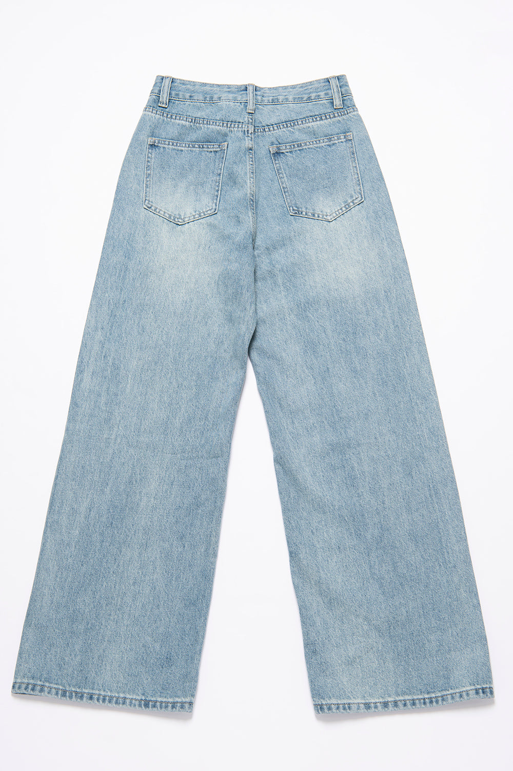 Washed Boy Friend Denim Pants