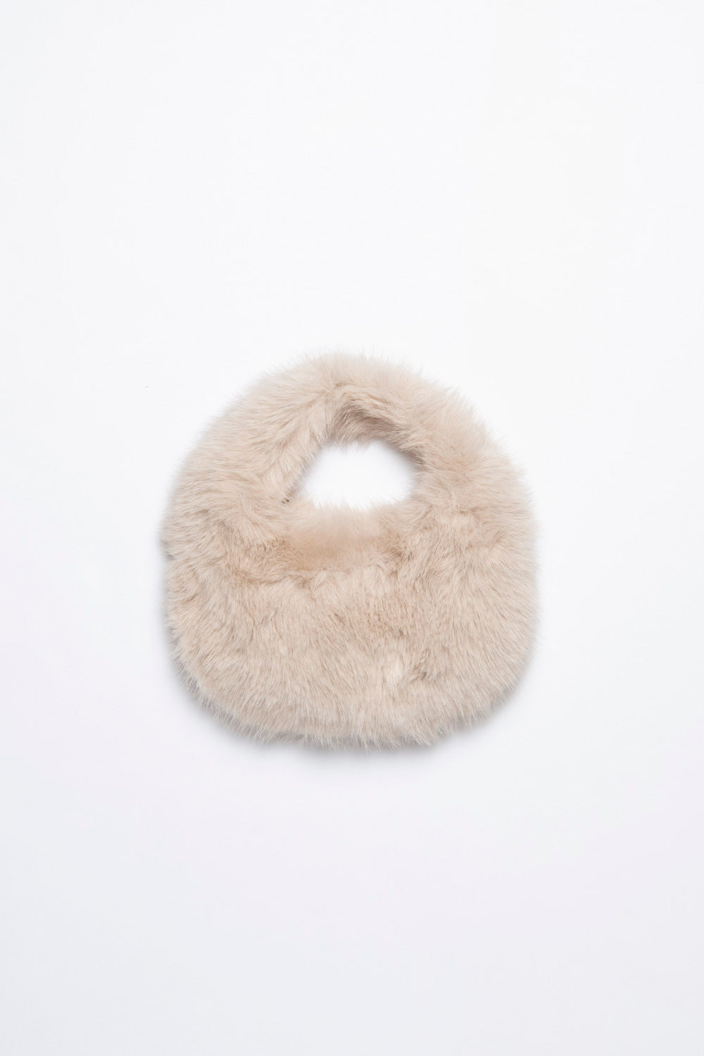 one-handle fur bag
