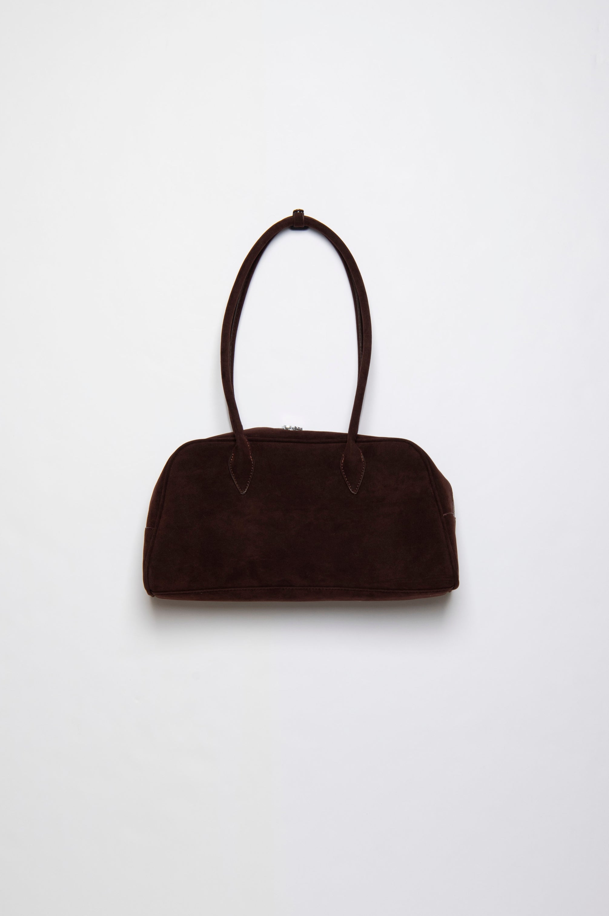 Faux suede bag