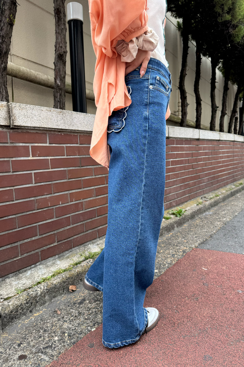 Sweetback Denim Pants