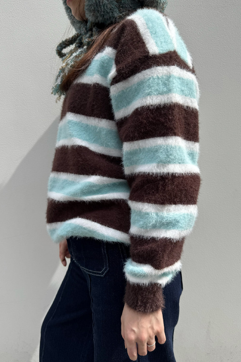 Multi border knit