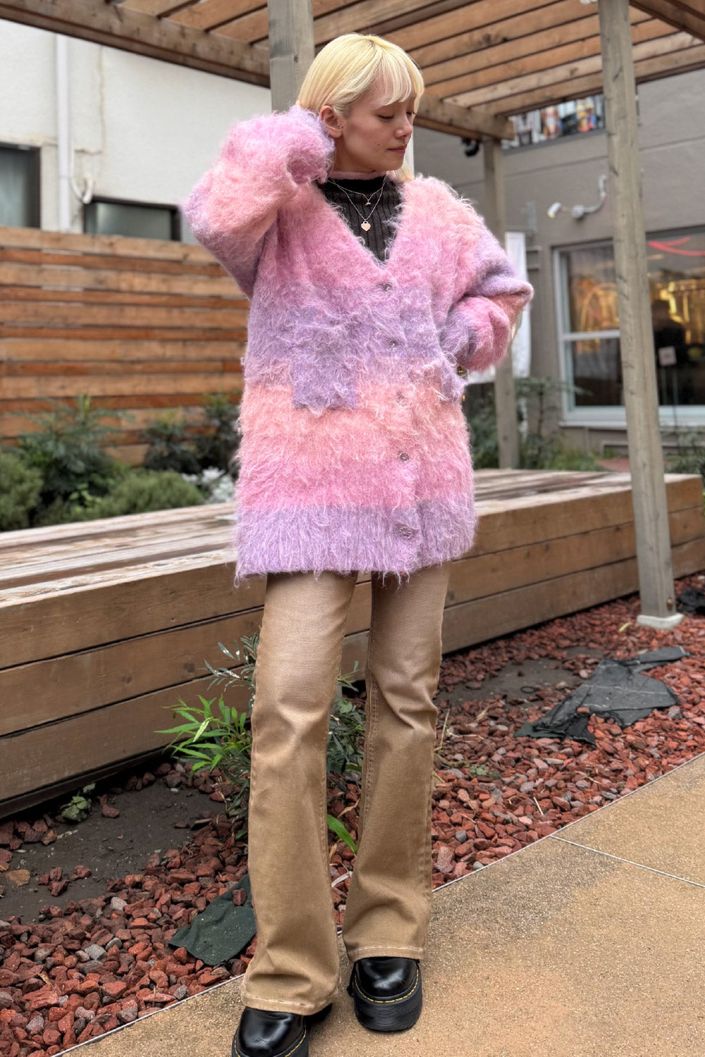 Twilight Border Knit Cardigan