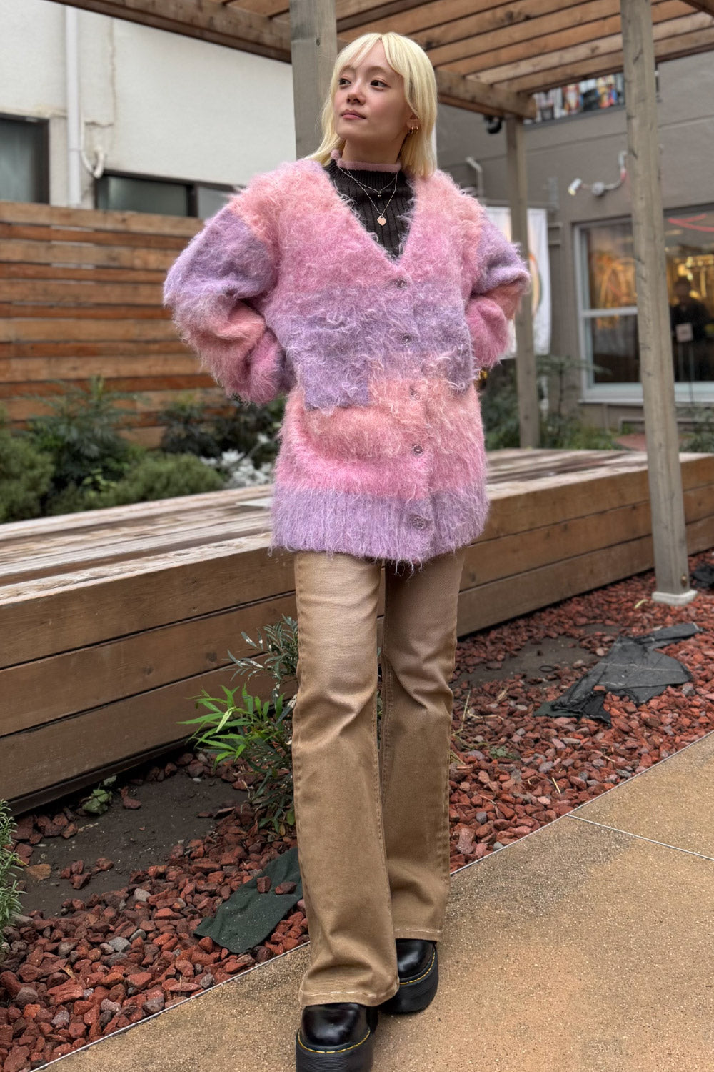 Twilight Border Knit Cardigan