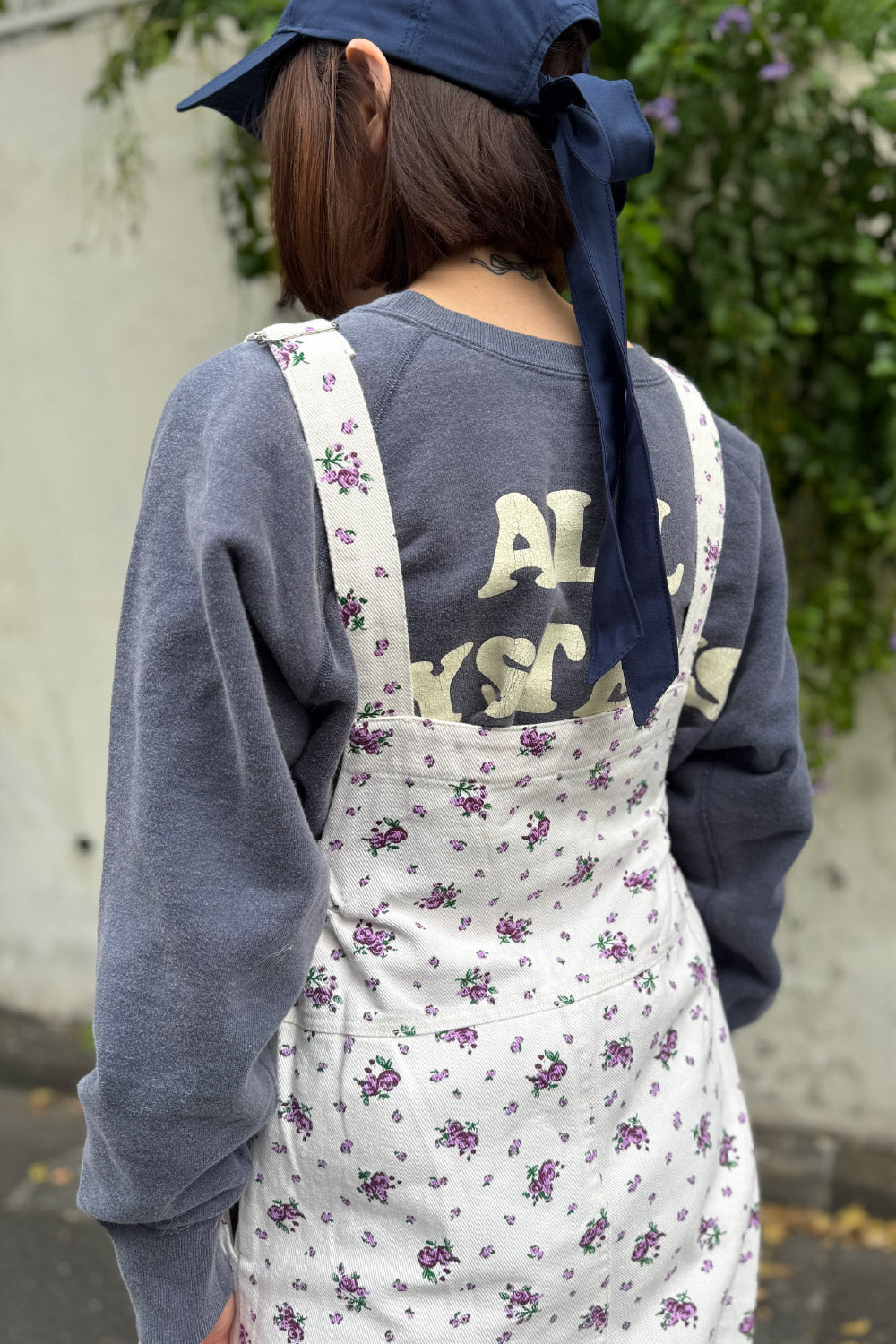 Small floral pattern overall