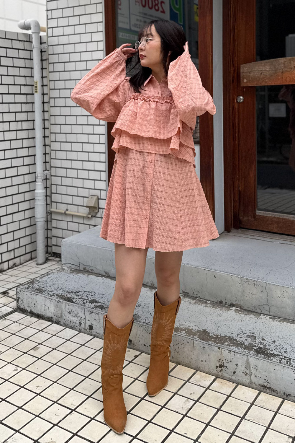 Soft Layer Dress Set