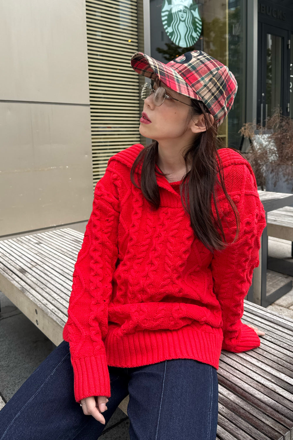 Romantic Sailor Knit Dress