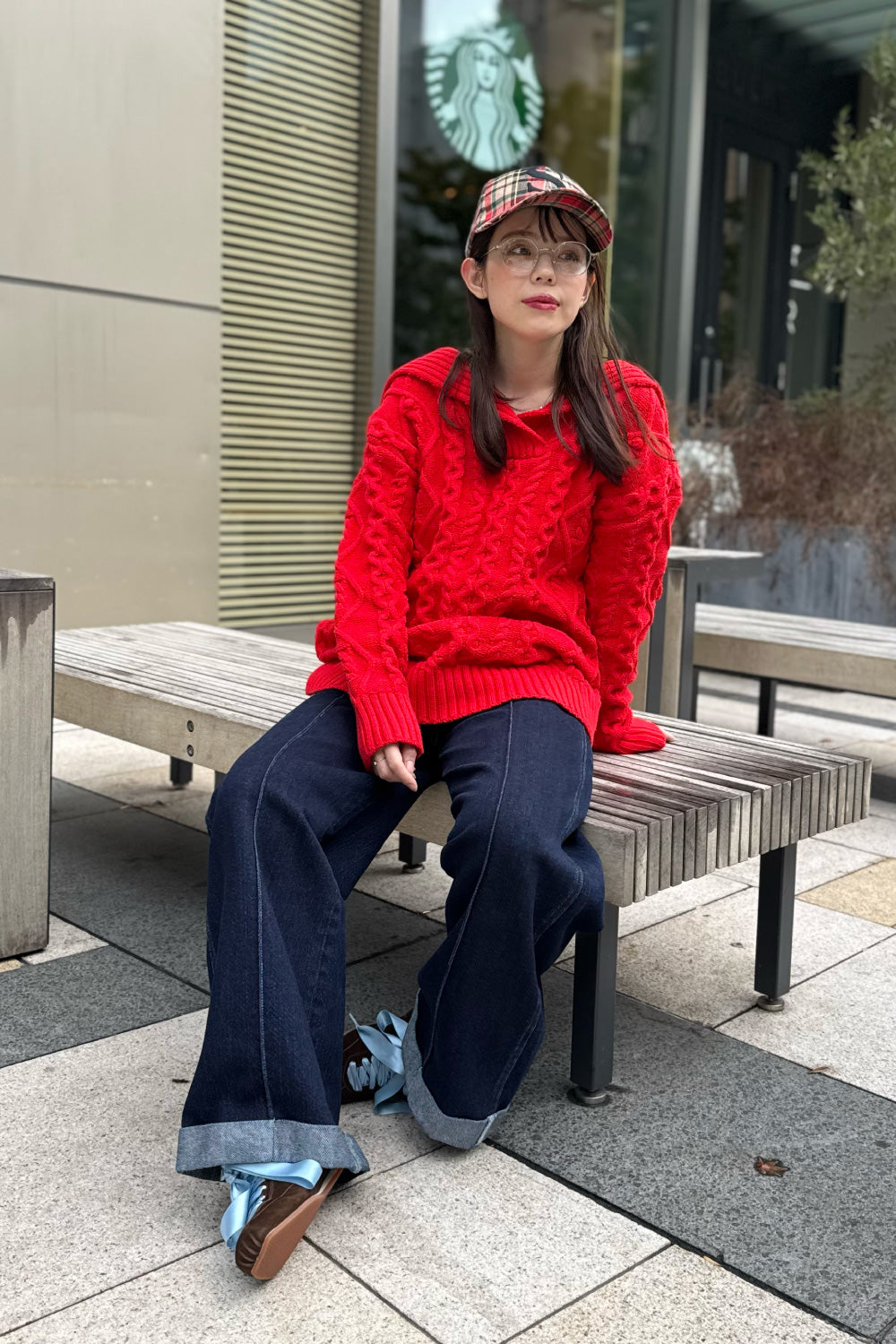 Romantic Sailor Knit Dress