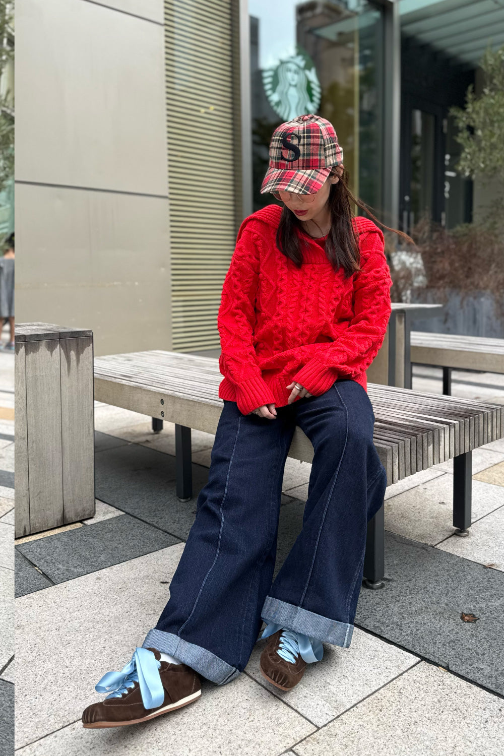 Romantic Sailor Knit Dress