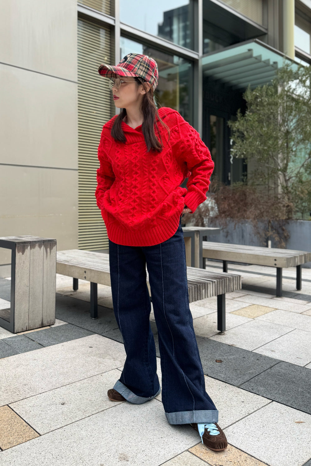 Romantic Sailor Knit Dress