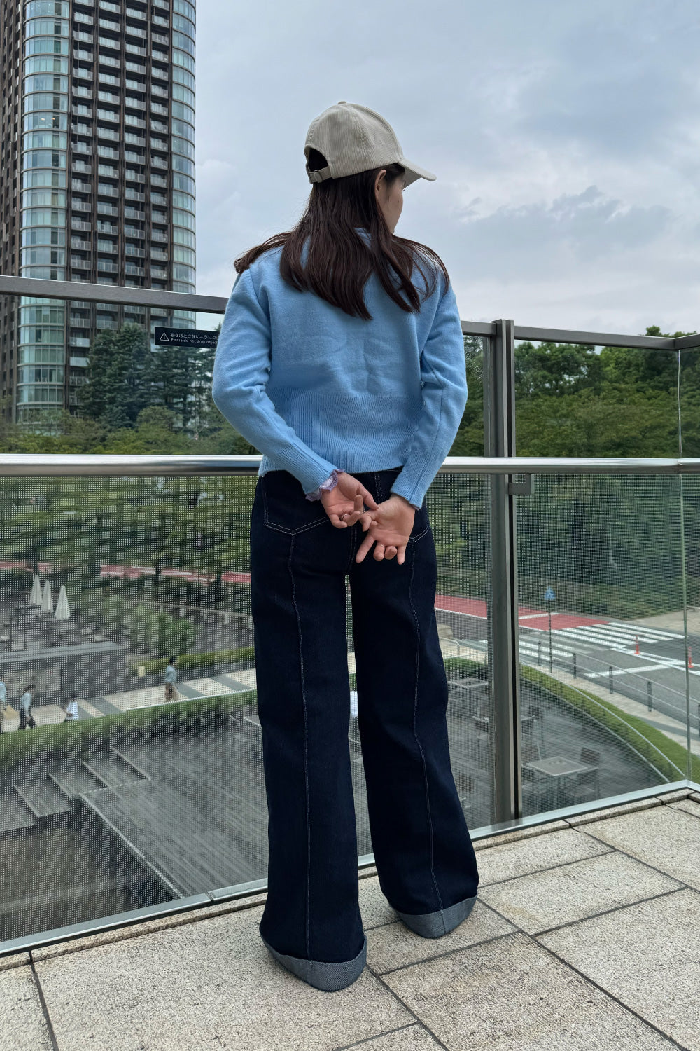 Bicolor Cardigan