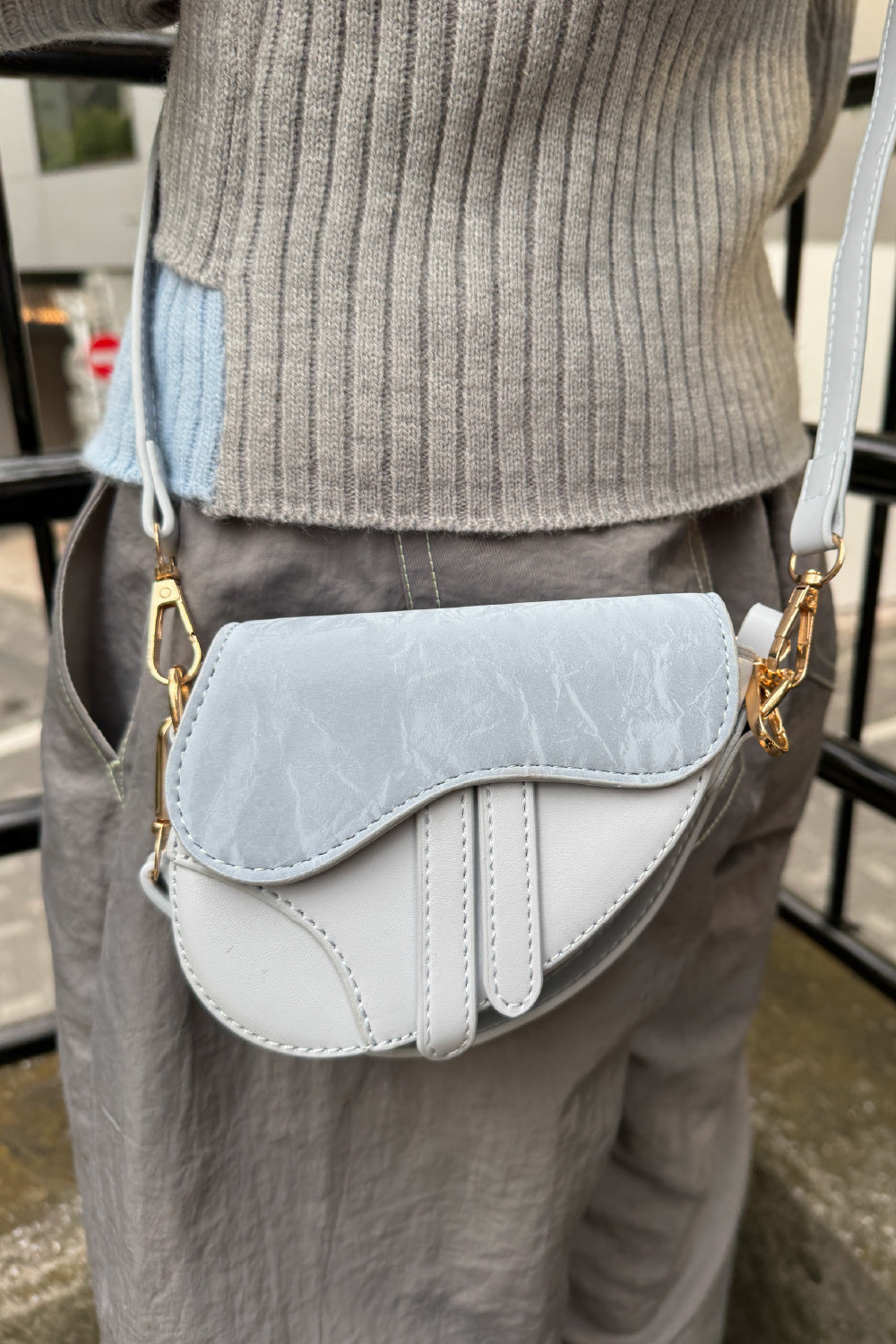 Flap mini bag