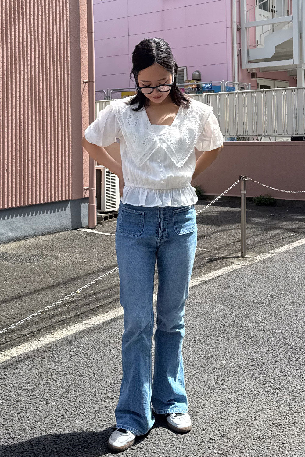 Daisy Bloom Lacy Blouse