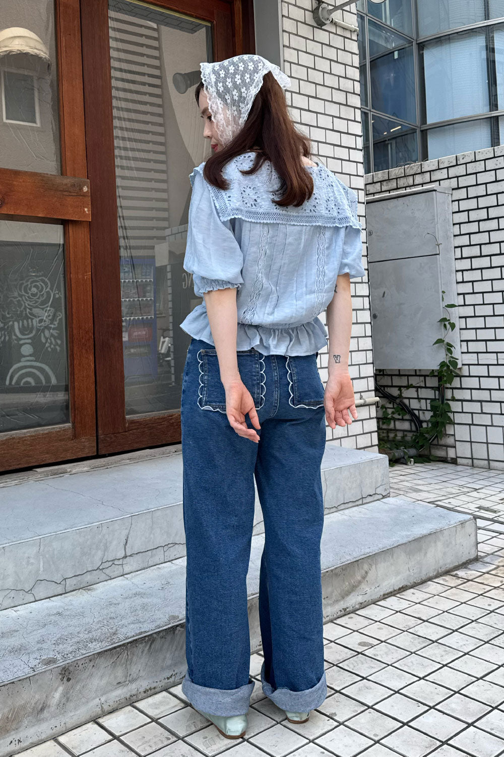 Daisy Bloom Lacy Blouse