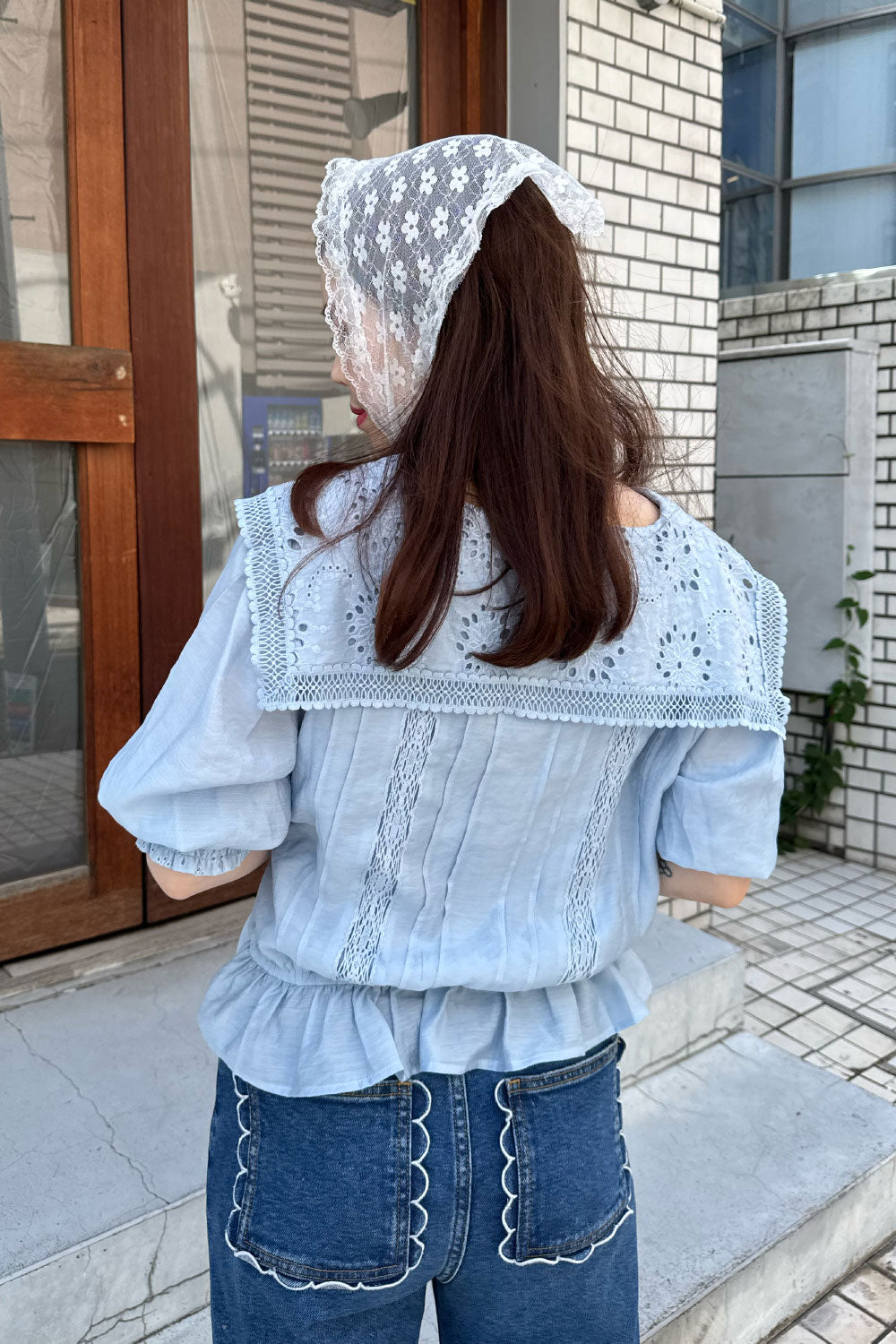 Daisy Bloom Lacy Blouse