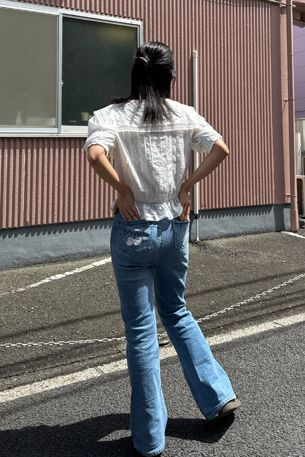 Daisy Bloom Lacy Blouse