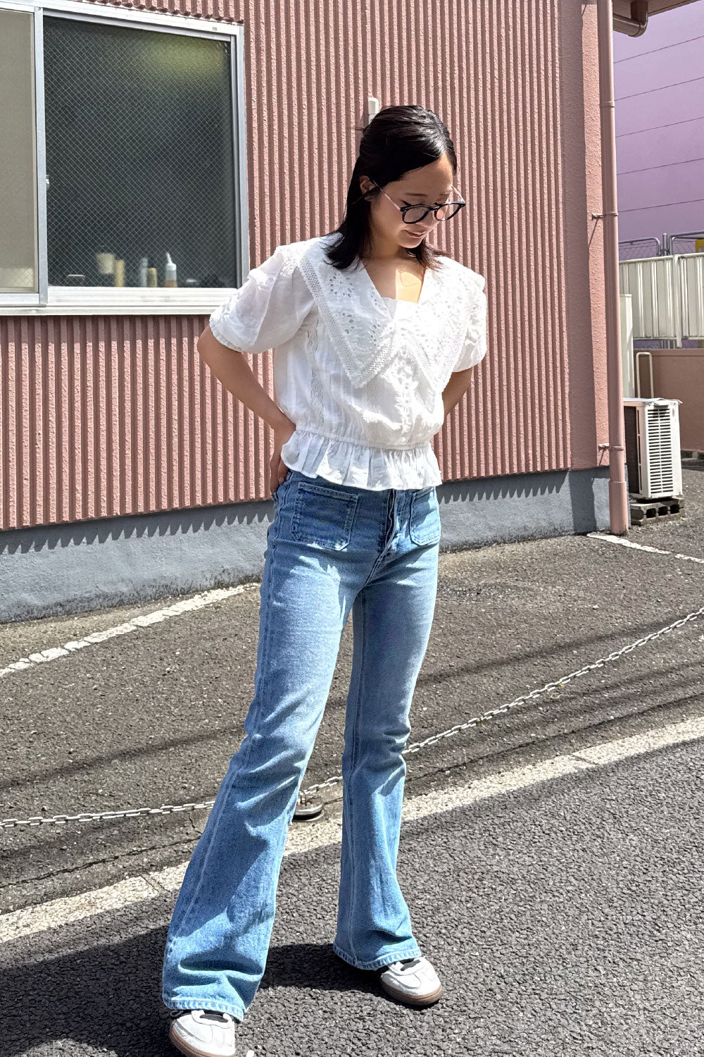 Daisy Bloom Lacy Blouse