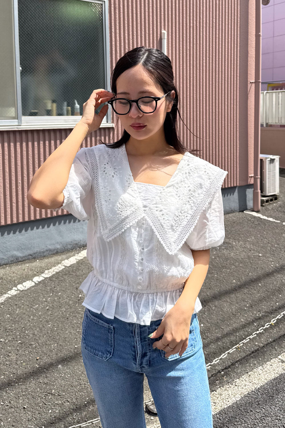 Daisy Bloom Lacy Blouse