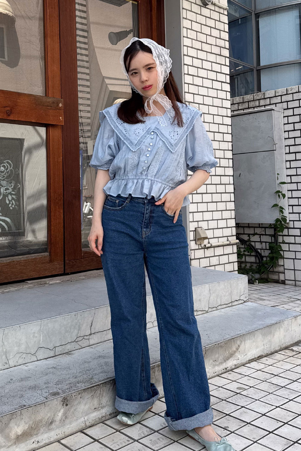 Daisy Bloom Lacy Blouse