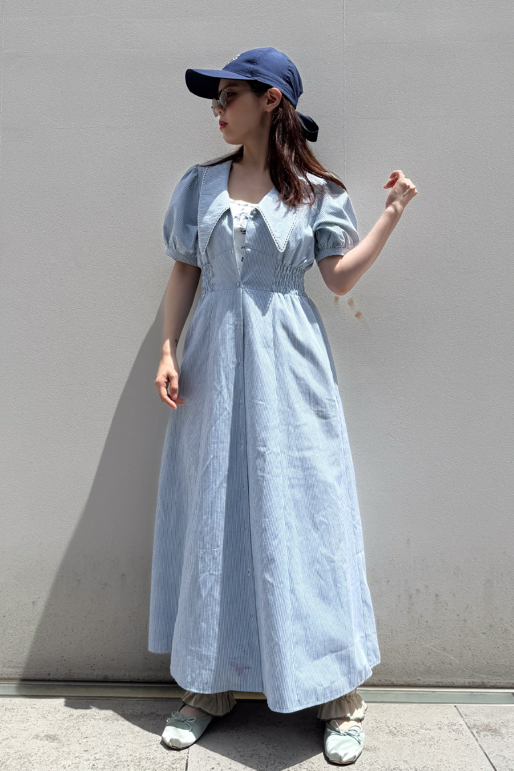 Retro Bloom Long Dress