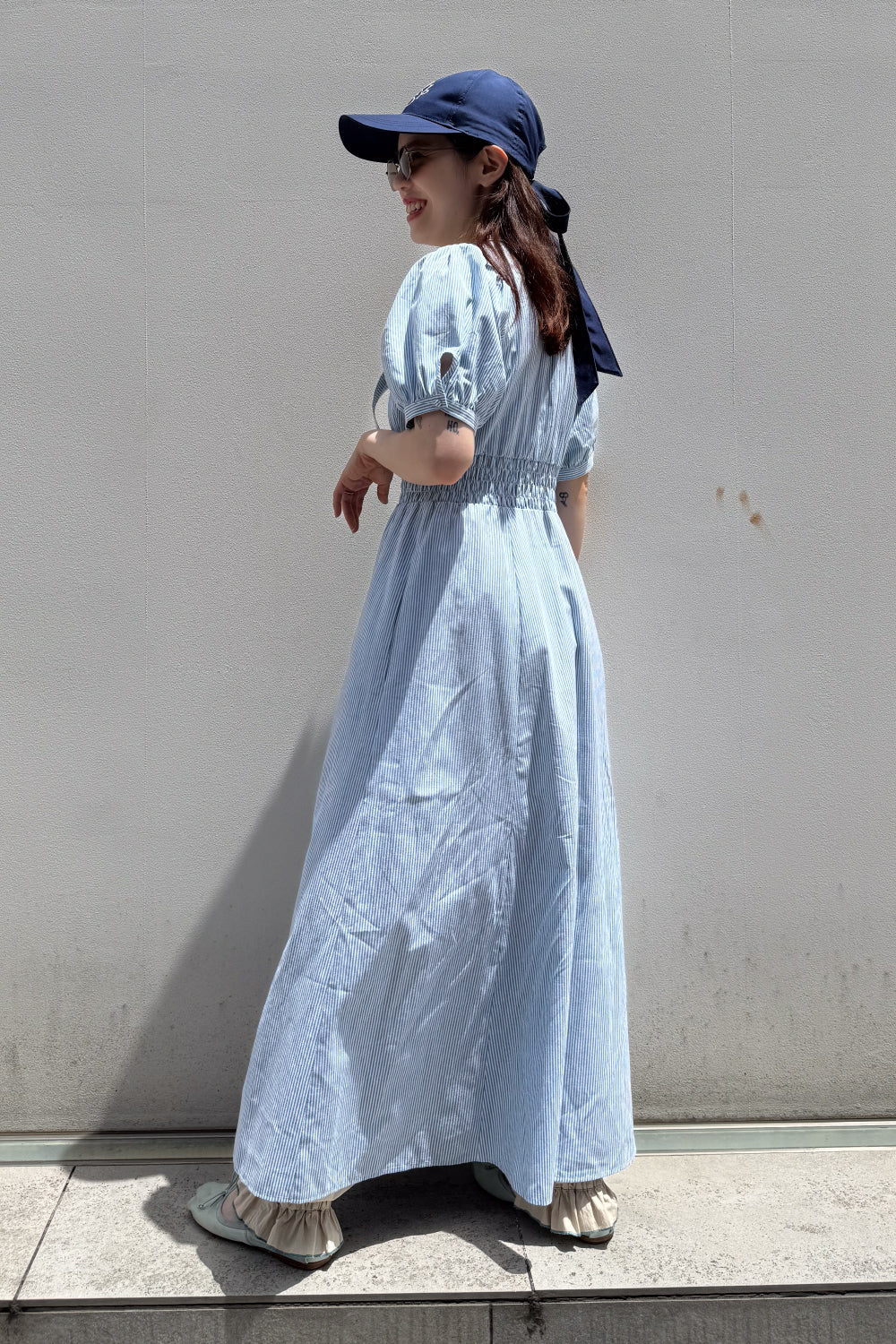 Retro Bloom Long Dress