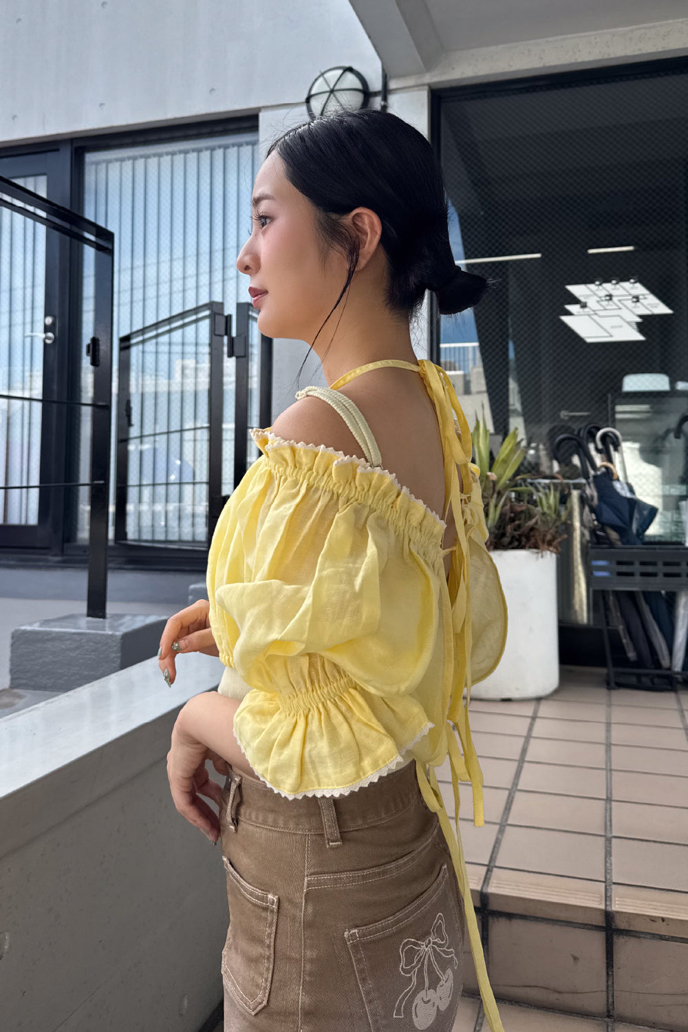 Fruits Veil Bolero