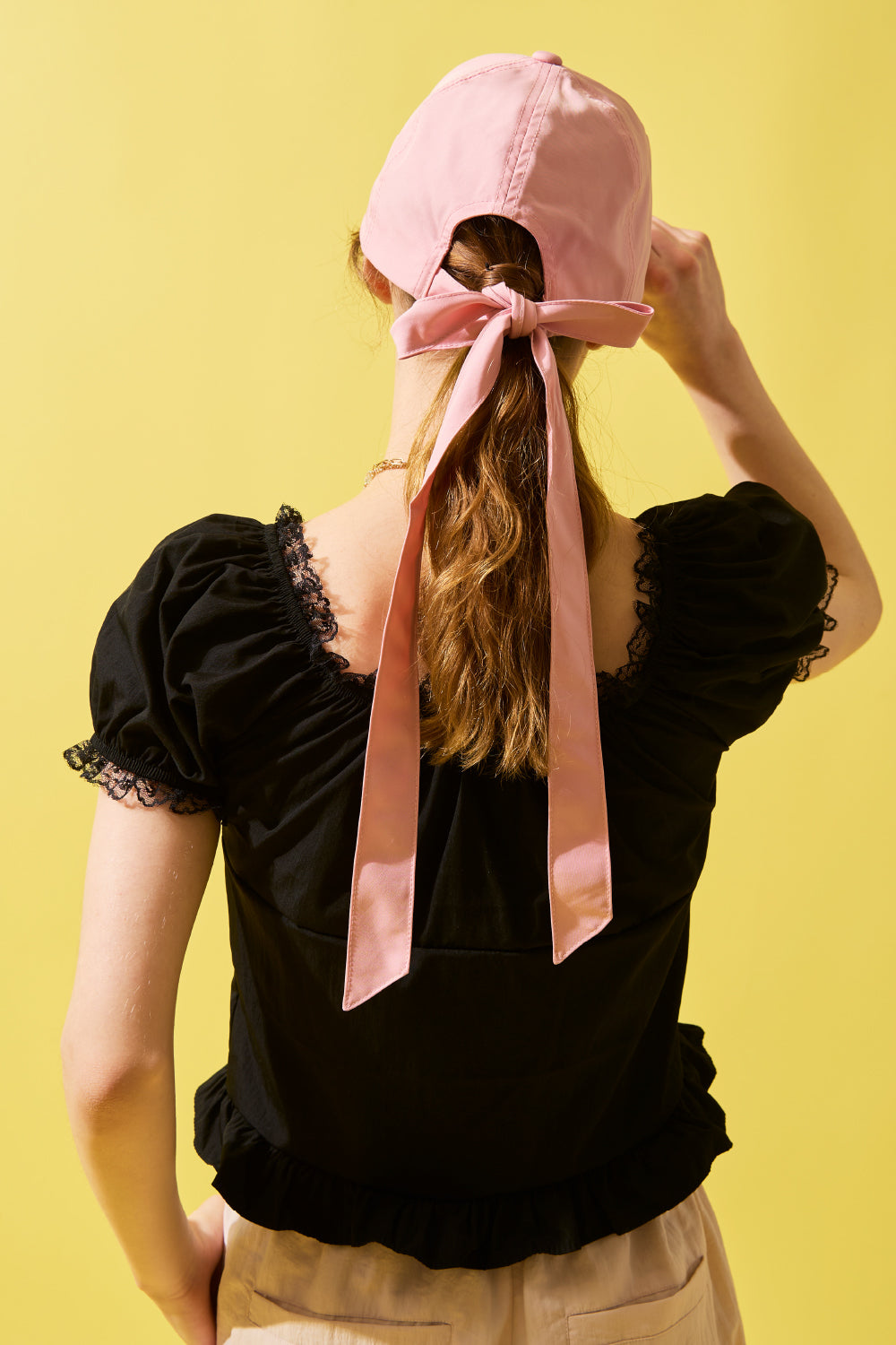 Ribbon Rush Cap
