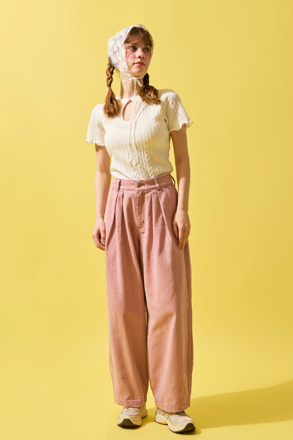 Peep Calm Bra Cup Top