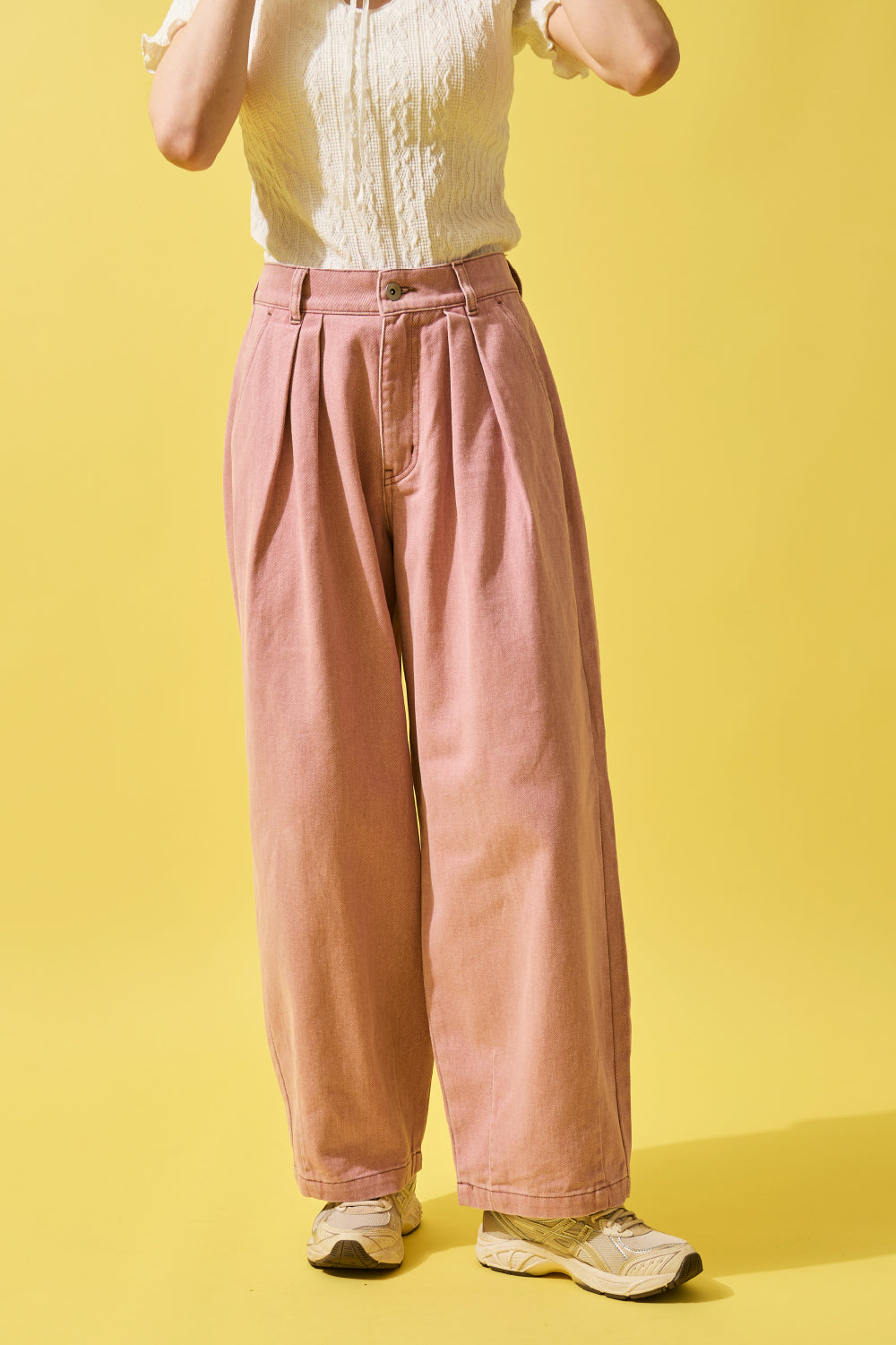 Cotton Cloud Volume Pants