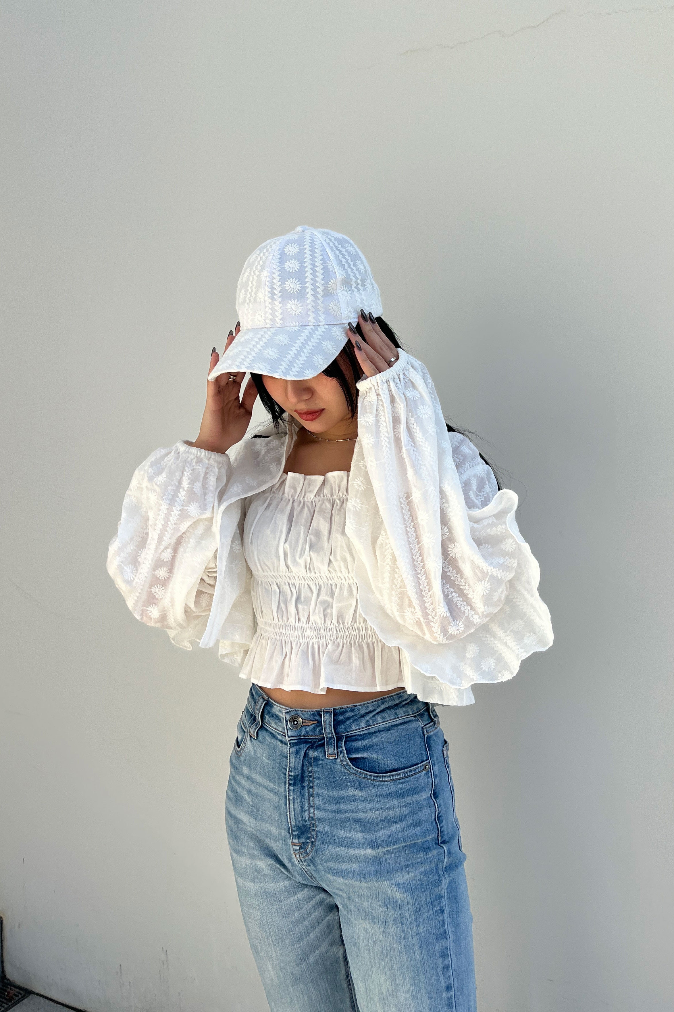 Wrinkled Camisole Top