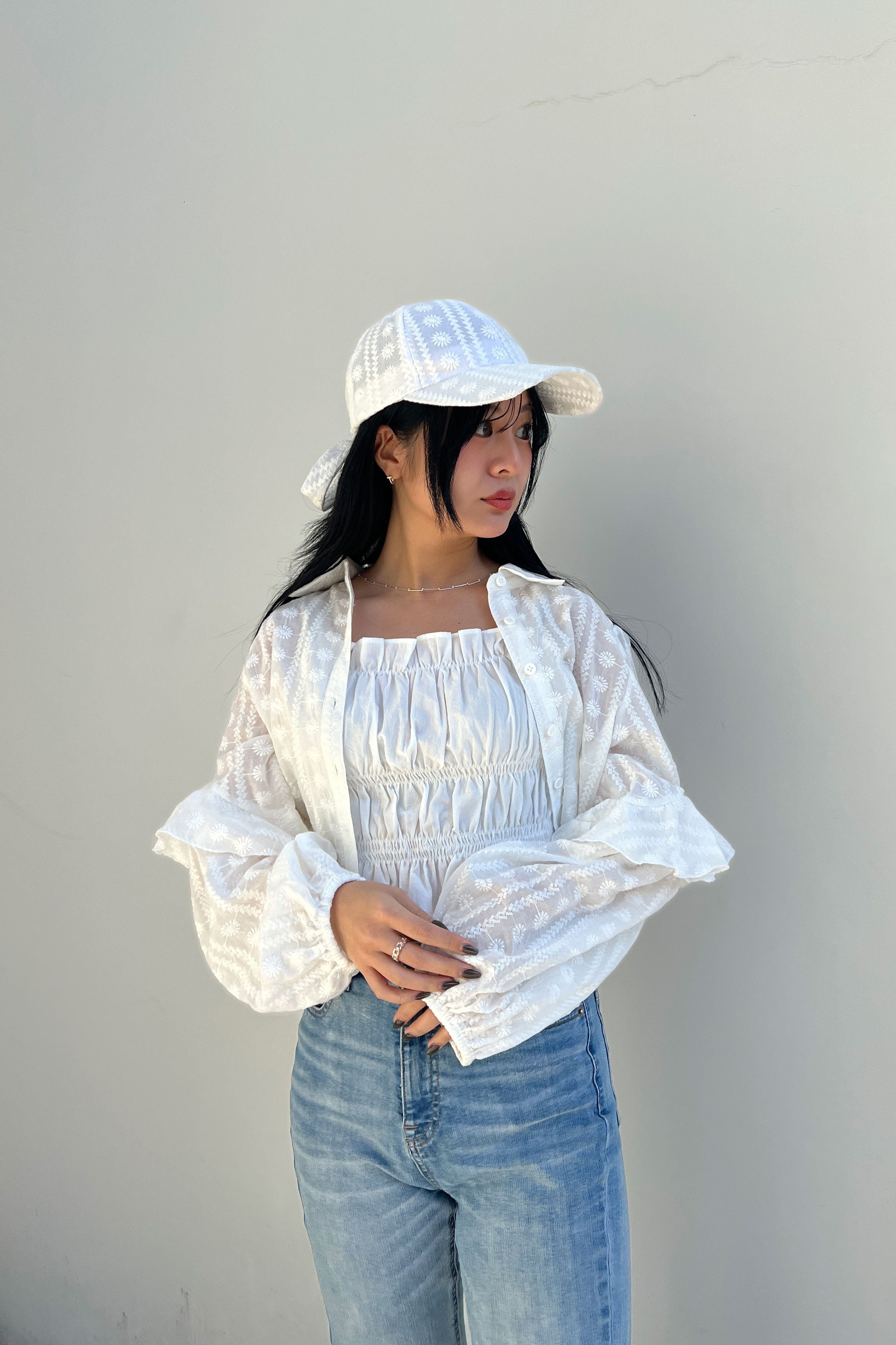 Wrinkled Camisole Top