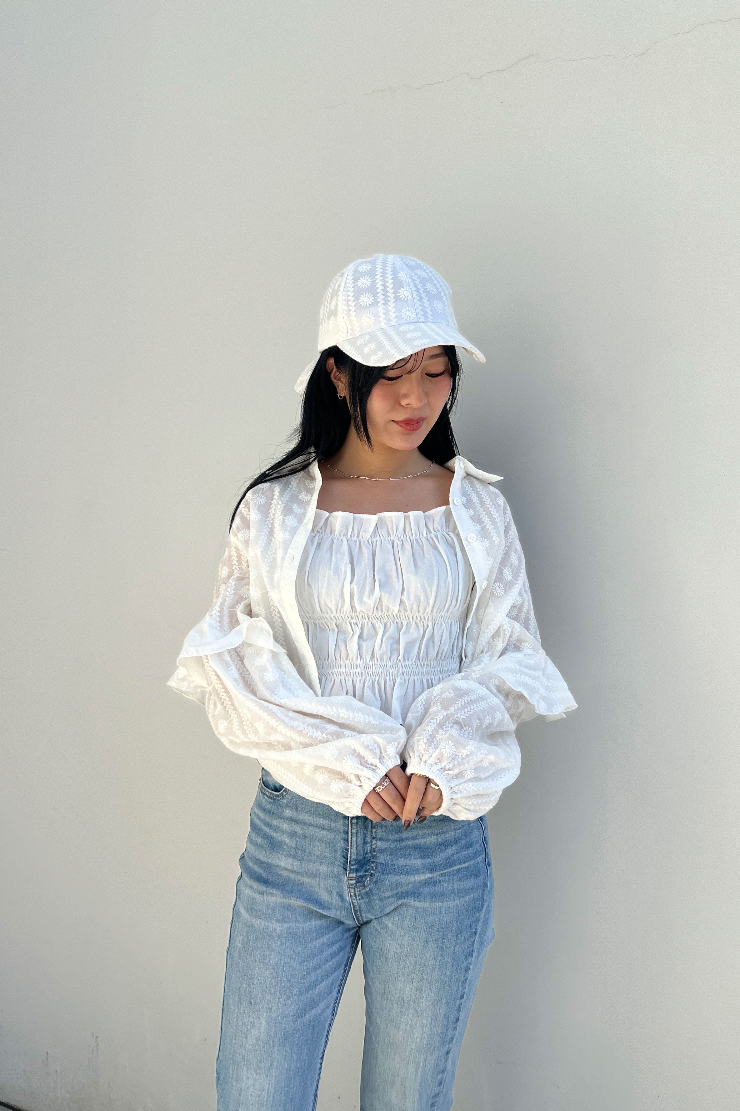 Wrinkled Camisole Top