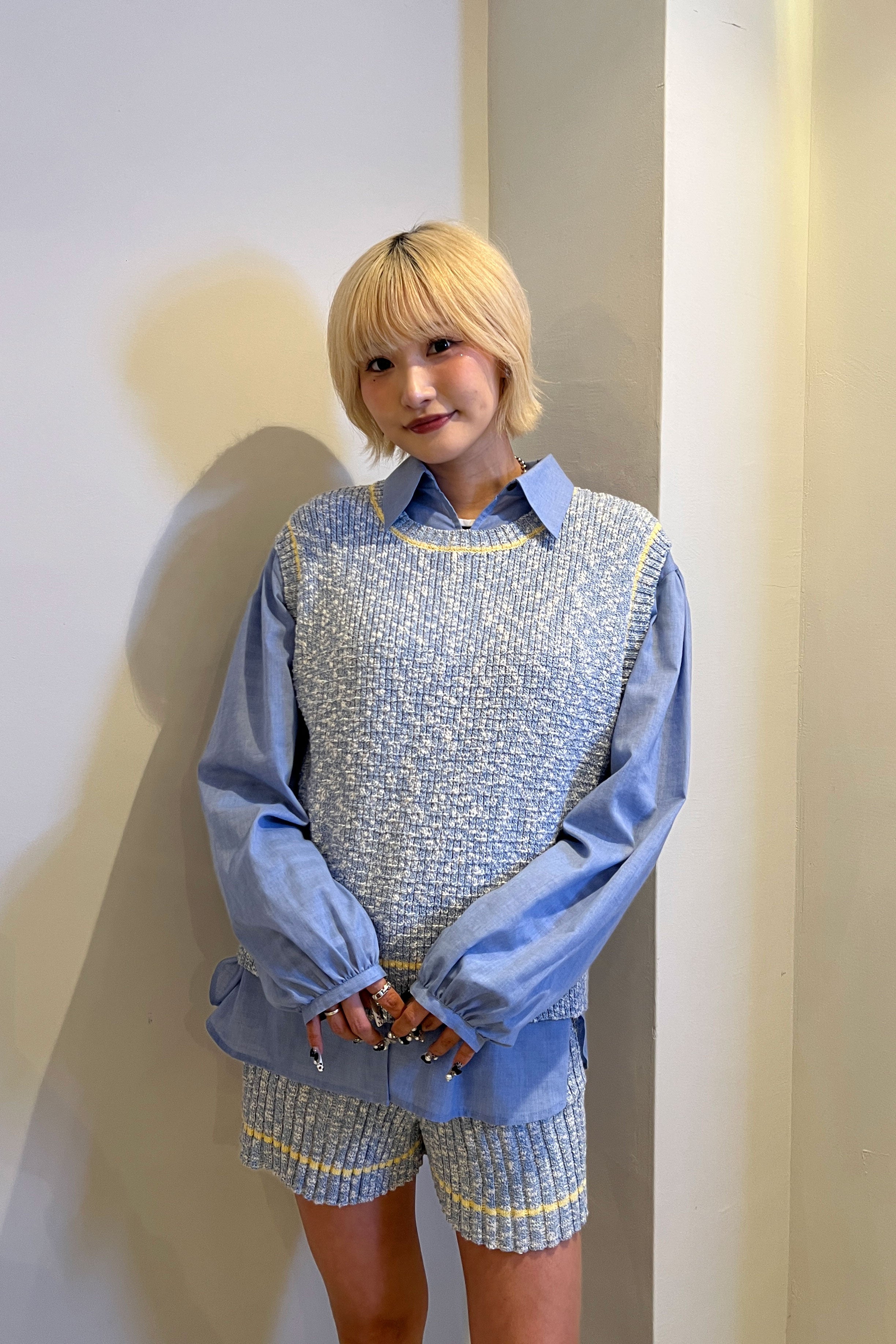 Popping Shower Knit Vest