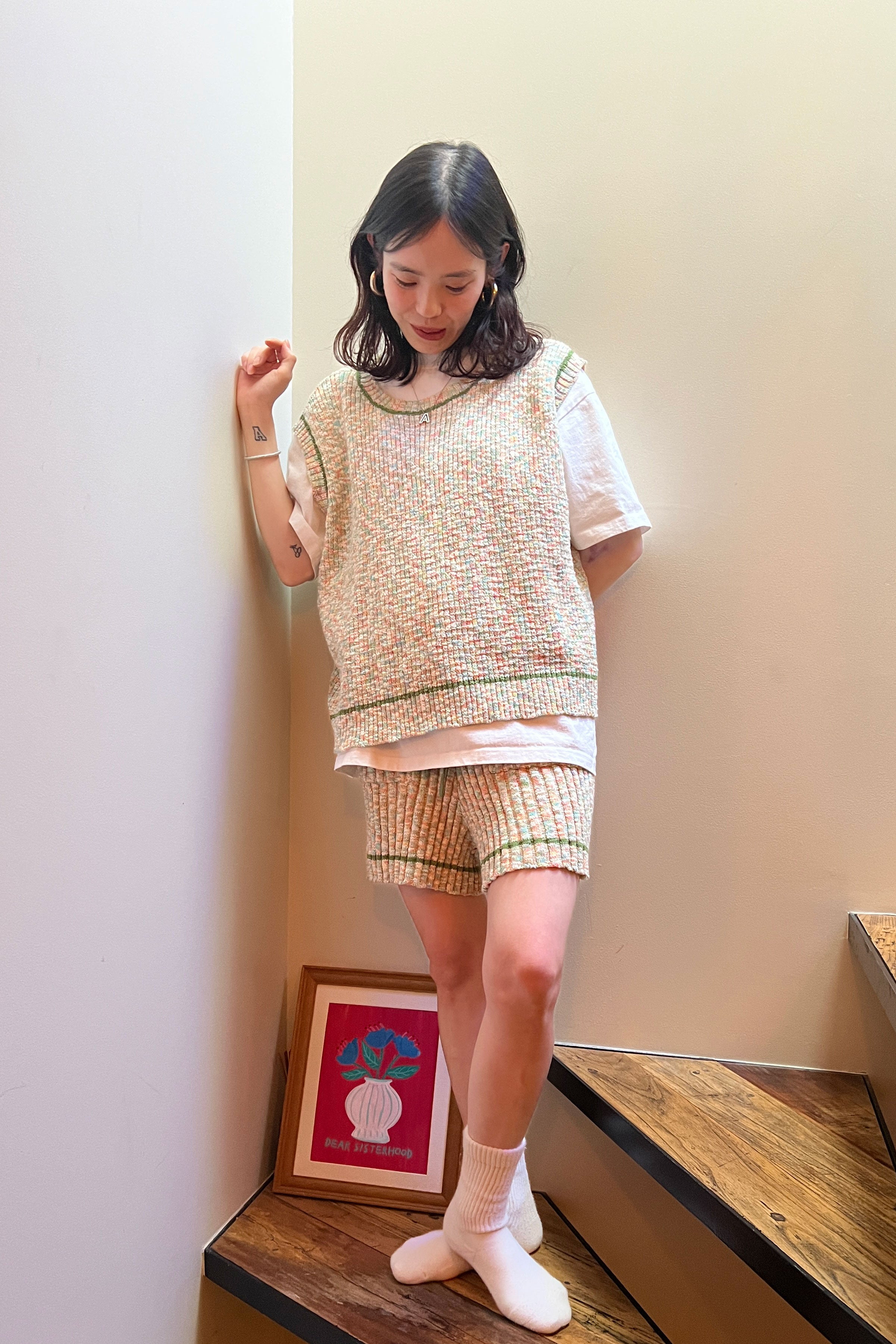 Popping Shower Knit Pants