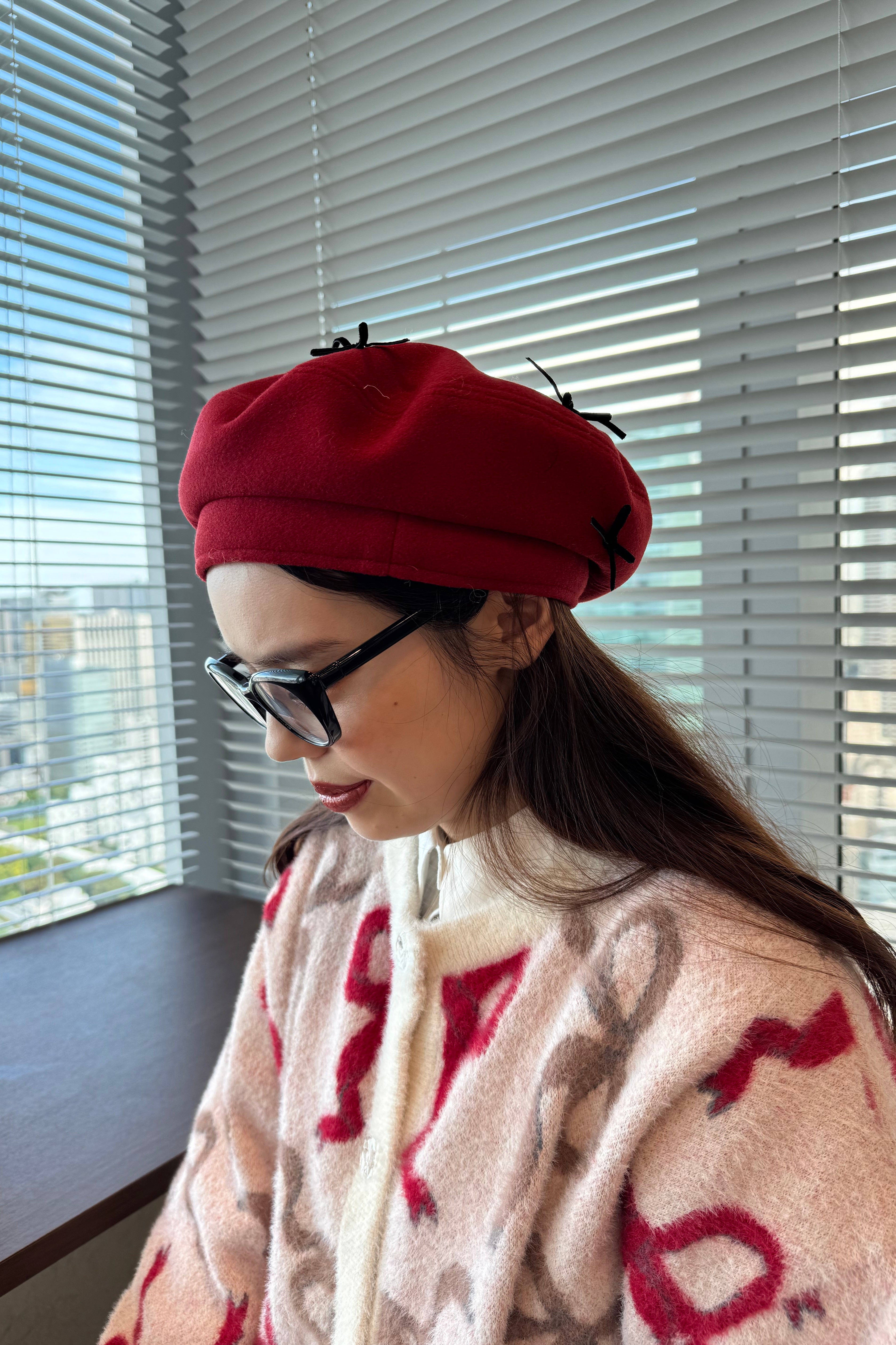 Ribbon beret