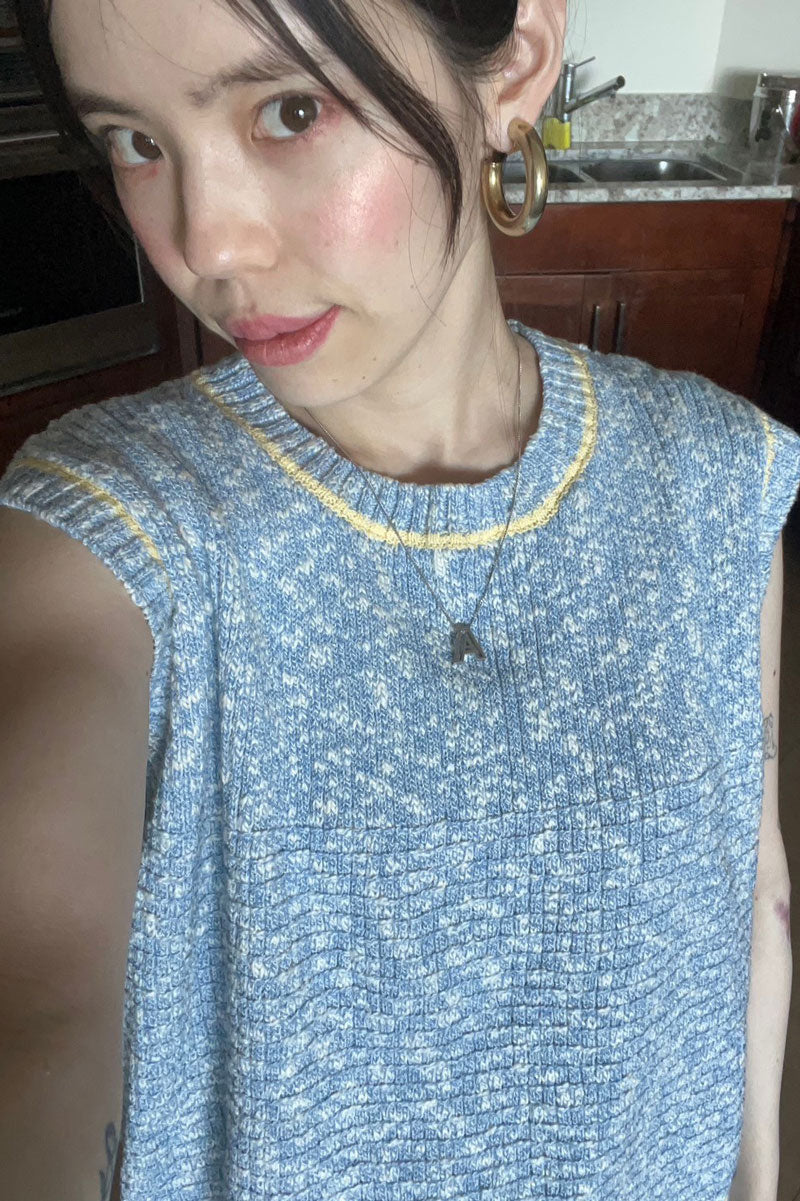 Popping Shower Knit Vest