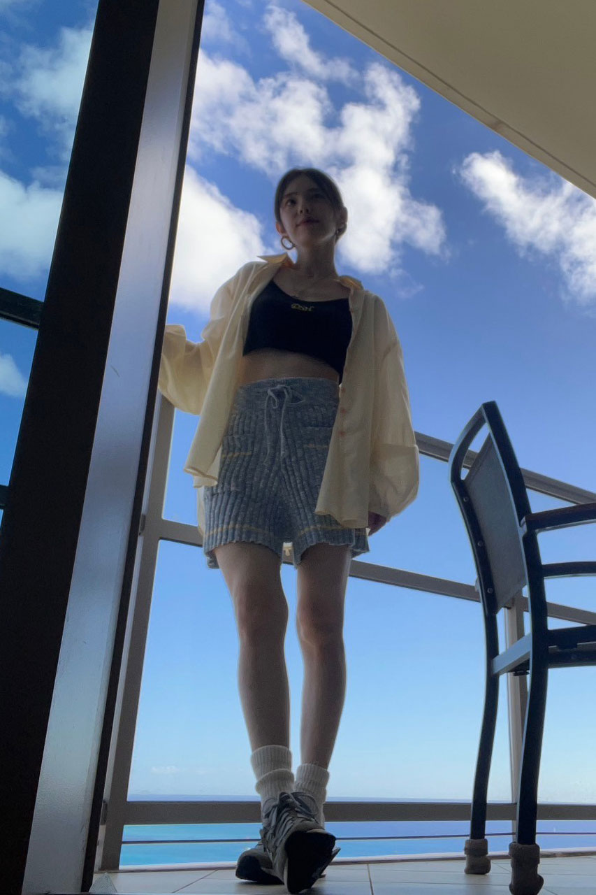 Popping Shower Knit Pants