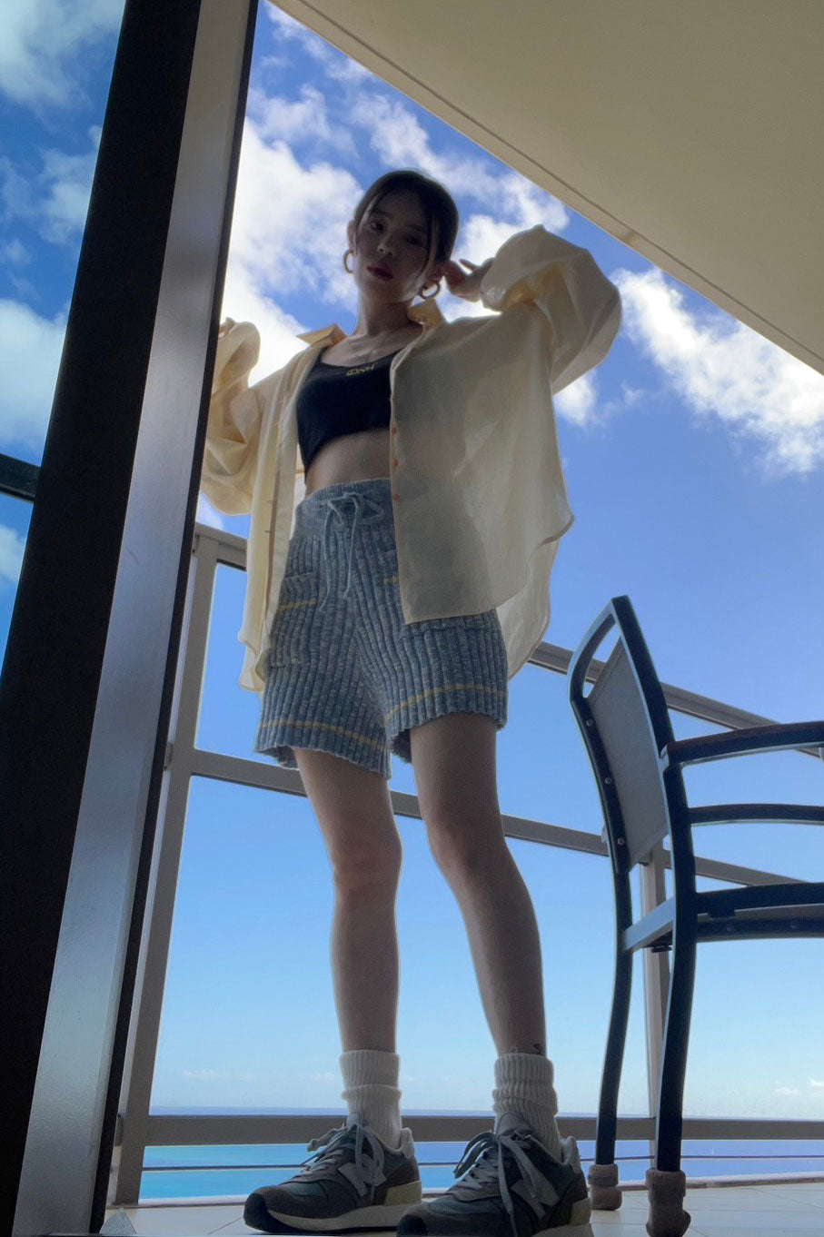 Popping Shower Knit Pants