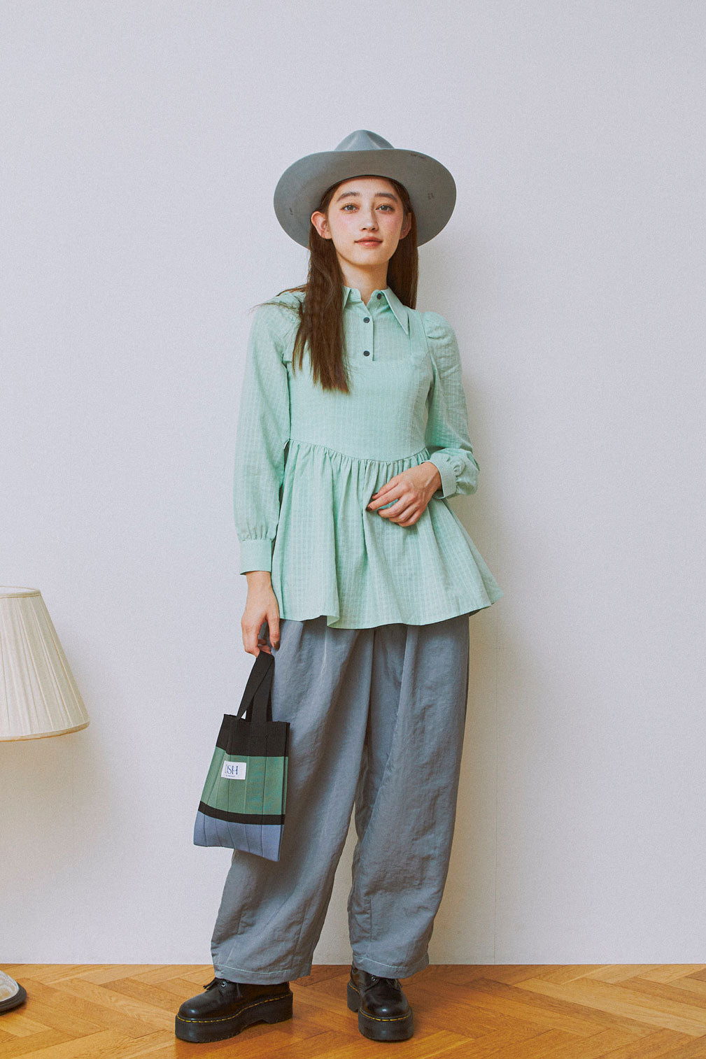 Twin Sheer Check Set