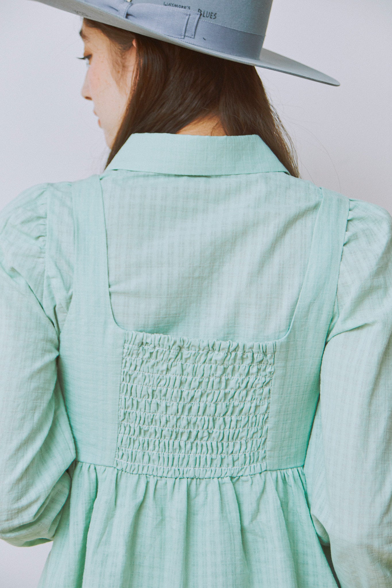 Twin Sheer Check Set