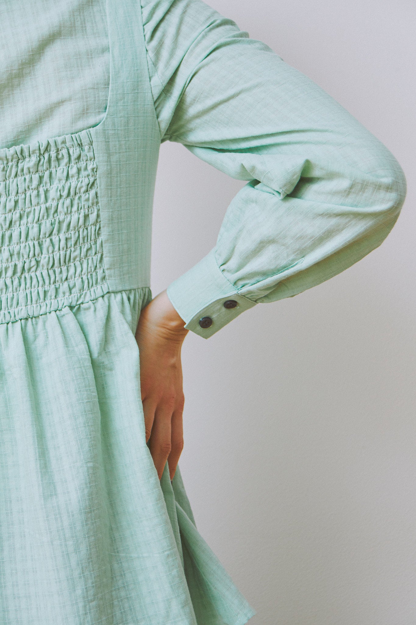 Twin Sheer Check Set