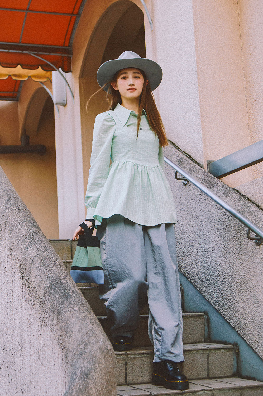 Twin Sheer Check Set