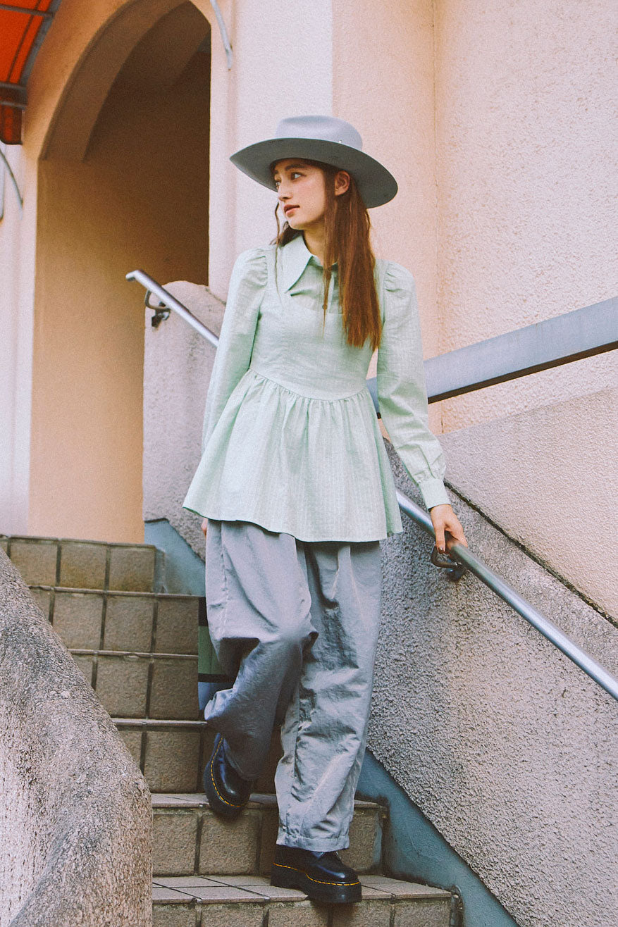 Twin Sheer Check Set