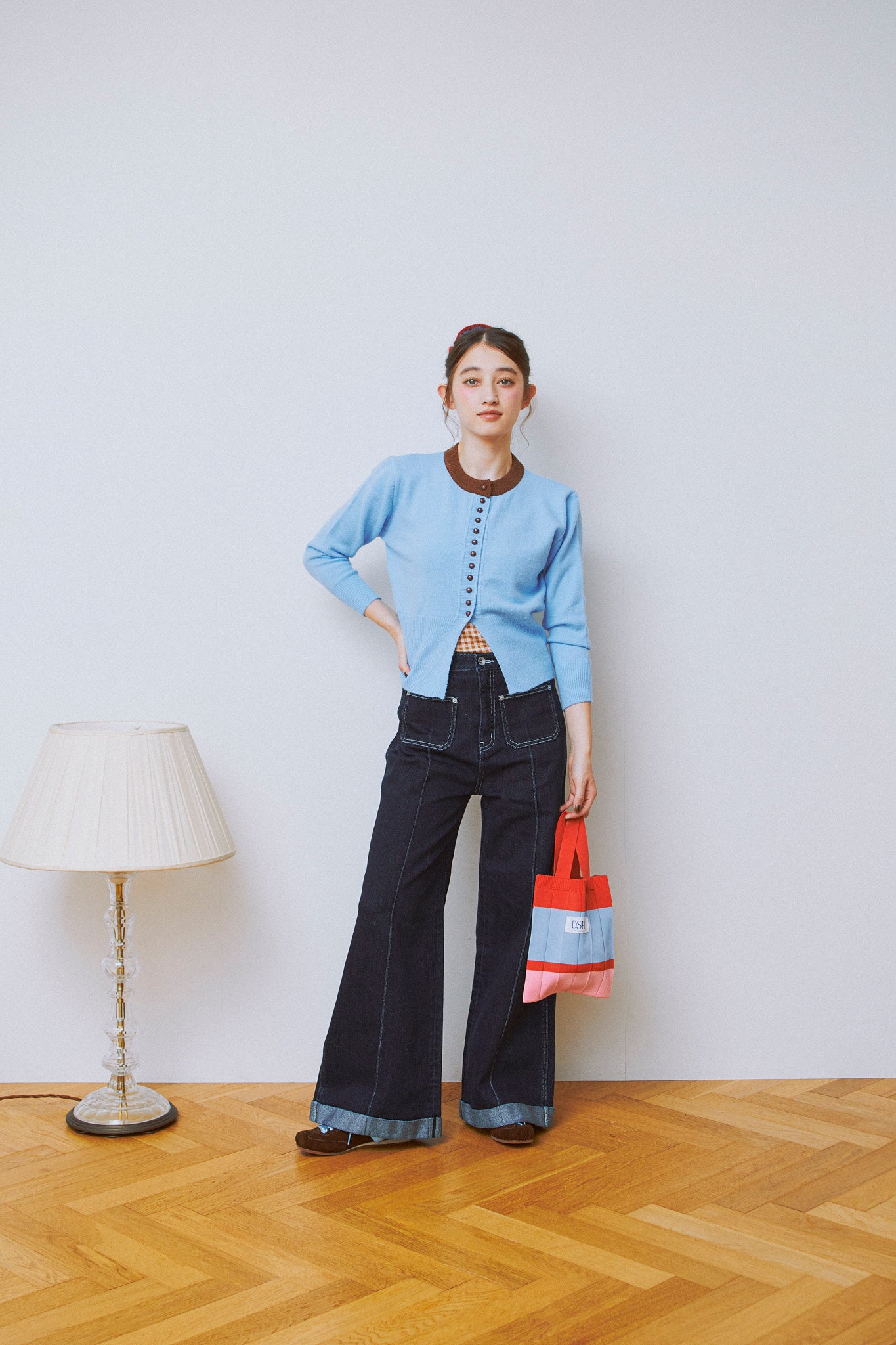 Bicolor Cardigan